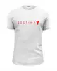 Заказать мужскую футболку в Москве. Футболка базовая Destiny от THE_NISE  - готовые дизайны и нанесение принтов.