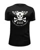 Заказать мужскую футболку в Москве. Футболка базовая Skull 666 от Leichenwagen - готовые дизайны и нанесение принтов.