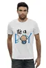 Заказать мужскую футболку в Москве. Футболка базовая It's a boy от josephina_ogrizkina - готовые дизайны и нанесение принтов.
