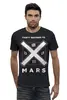 Заказать мужскую футболку в Москве. Футболка базовая 30 Seconds to Mars от geekbox - готовые дизайны и нанесение принтов.