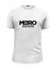 Заказать мужскую футболку в Москве. Футболка базовая Metro от THE_NISE  - готовые дизайны и нанесение принтов.