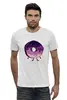 Заказать мужскую футболку в Москве. Футболка базовая Космический Пончик (Space Donut) от coolmag - готовые дизайны и нанесение принтов.