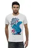 Заказать мужскую футболку в Москве. Футболка базовая Zombie Squirrel от хэлен - готовые дизайны и нанесение принтов.