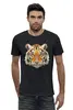 Заказать мужскую футболку в Москве. Футболка базовая Тигр - Tiger от trend - готовые дизайны и нанесение принтов.
