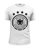 Заказать мужскую футболку в Москве. Футболка базовая Сборная Германии  от geekbox - готовые дизайны и нанесение принтов.