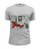 Заказать мужскую футболку в Москве. Футболка базовая Лондон от olivia78 - готовые дизайны и нанесение принтов.