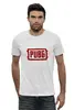 Заказать мужскую футболку в Москве. Футболка базовая  игра PUBG от THE_NISE  - готовые дизайны и нанесение принтов.