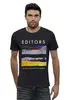 Заказать мужскую футболку в Москве. Футболка базовая Editors от geekbox - готовые дизайны и нанесение принтов.