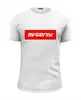 Заказать мужскую футболку в Москве. Футболка базовая Evgeniy от THE_NISE  - готовые дизайны и нанесение принтов.