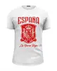 Заказать мужскую футболку в Москве. Футболка базовая Сборная Испании от geekbox - готовые дизайны и нанесение принтов.