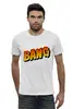 Заказать мужскую футболку в Москве. Футболка базовая   Bang Bang от THE_NISE  - готовые дизайны и нанесение принтов.