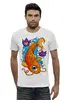 Заказать мужскую футболку в Москве. Футболка базовая Fish Art от Leichenwagen - готовые дизайны и нанесение принтов.