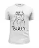 Заказать мужскую футболку в Москве. Футболка базовая Bully  бабочка от angelabelokopytova@gmail.com - готовые дизайны и нанесение принтов.