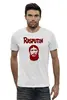 Заказать мужскую футболку в Москве. Футболка базовая Rasputin от Leichenwagen - готовые дизайны и нанесение принтов.