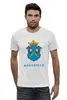 Заказать мужскую футболку в Москве. Футболка базовая Сортавала-1 от Виктор Касаткин - готовые дизайны и нанесение принтов.