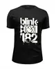 Заказать мужскую футболку в Москве. Футболка базовая blink-182 smile shirt от slider - готовые дизайны и нанесение принтов.