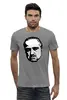 Заказать мужскую футболку в Москве. Футболка базовая The Godfather от Leichenwagen - готовые дизайны и нанесение принтов.