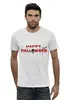 Заказать мужскую футболку в Москве. Футболка базовая Halloween   от THE_NISE  - готовые дизайны и нанесение принтов.
