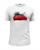 Заказать мужскую футболку в Москве. Футболка базовая Honda Civic от Oleg Markaryan - готовые дизайны и нанесение принтов.
