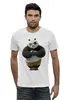 Заказать мужскую футболку в Москве. Футболка базовая Kung Fu Panda от Kung Fu  - готовые дизайны и нанесение принтов.