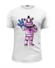Заказать мужскую футболку в Москве. Футболка базовая Five Nights at Freddy’s от weeert - готовые дизайны и нанесение принтов.