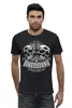 Заказать мужскую футболку в Москве. Футболка базовая Bikerbrand от Leichenwagen - готовые дизайны и нанесение принтов.
