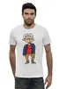 Заказать мужскую футболку в Москве. Футболка базовая Энштейн от oseev - готовые дизайны и нанесение принтов.