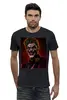 Заказать мужскую футболку в Москве. Футболка базовая Horror Art от Leichenwagen - готовые дизайны и нанесение принтов.