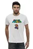 Заказать мужскую футболку в Москве. Футболка базовая Super Mario от elvis - готовые дизайны и нанесение принтов.