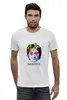 Заказать мужскую футболку в Москве. Футболка базовая "John Lennon" от Fedor - готовые дизайны и нанесение принтов.