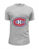 Заказать мужскую футболку в Москве. Футболка базовая Montreal Canadiens от Pomidor - готовые дизайны и нанесение принтов.