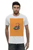 Заказать мужскую футболку в Москве. Футболка базовая Скорпион от PUGGYSHOP - готовые дизайны и нанесение принтов.
