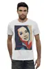 Заказать мужскую футболку в Москве. Футболка базовая Анджелина Джоли от qwere - готовые дизайны и нанесение принтов.