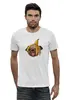 Заказать мужскую футболку в Москве. Футболка базовая Мопс и банановая кожура от 4erta - готовые дизайны и нанесение принтов.