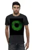Заказать мужскую футболку в Москве. Футболка базовая Green eye от Виктор Аксёнов - готовые дизайны и нанесение принтов.