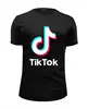 Заказать мужскую футболку в Москве. Футболка базовая TikTok  от DESIGNER   - готовые дизайны и нанесение принтов.