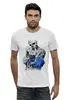 Заказать мужскую футболку в Москве. Футболка базовая Zombie boy              от Антон Величко - готовые дизайны и нанесение принтов.