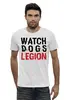 Заказать мужскую футболку в Москве. Футболка базовая ✪Watch Dogs LEGION✪ от balden - готовые дизайны и нанесение принтов.