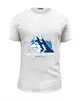 Заказать мужскую футболку в Москве. Футболка базовая Antarctic Research  (1) от ПРИНТЫ ПЕЧАТЬ  - готовые дизайны и нанесение принтов.