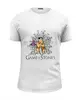 Заказать мужскую футболку в Москве. Футболка базовая Gamе of Stones от T-shirt print  - готовые дизайны и нанесение принтов.