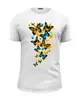 Заказать мужскую футболку в Москве. Футболка базовая Бабочки летают бабочки... от Виктор Гришин - готовые дизайны и нанесение принтов.