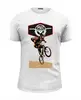 Заказать мужскую футболку в Москве. Футболка базовая No Rules BMX Dirt Racing от TheAndarz  - готовые дизайны и нанесение принтов.