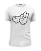 Заказать мужскую футболку в Москве. Футболка базовая Hand Design от balden - готовые дизайны и нанесение принтов.