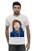 Заказать мужскую футболку в Москве. Футболка базовая Ed Sheeran от Vladec11 - готовые дизайны и нанесение принтов.
