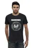 Заказать мужскую футболку в Москве. Футболка базовая Ramones от rancid - готовые дизайны и нанесение принтов.