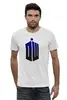 Заказать мужскую футболку в Москве. Футболка базовая Doctor Who Logo от Dr. Whooves - готовые дизайны и нанесение принтов.
