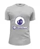 Заказать мужскую футболку в Москве. Футболка базовая Lyse4ka Серая от Lyse4ka - готовые дизайны и нанесение принтов.