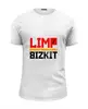 Заказать мужскую футболку в Москве. Футболка базовая Limp Bizkit от BURNSHIRTS - готовые дизайны и нанесение принтов.