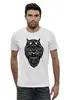 Заказать мужскую футболку в Москве. Футболка базовая Сова (Owl) от trugift - готовые дизайны и нанесение принтов.