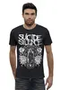 Заказать мужскую футболку в Москве. Футболка базовая Suicide Silence от geekbox - готовые дизайны и нанесение принтов.